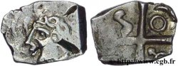 GALLIA - SUDOVESTE DELLA GALLIA - SOTIATES (Regione di Sos) Drachme à la tête bouclée du Causé