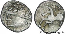 ALLOBROGES (Région du Dauphiné) Denier au cheval galopant et au “caducée”