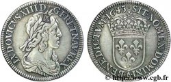 LOUIS XIII Quart d écu, buste drapé et cuirassé (2e buste de Jean Warin) 1643 Paris, Monnaie du Louvre