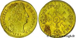 LOUIS XIV LE GRAND OU LE ROI SOLEIL Louis d or aux quatre L 1693 Rennes