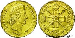 LOUIS XIV THE SUN KING Double louis d or aux huit L et insignes 1702 Paris