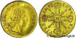 LOUIS XIV LE GRAND OU LE ROI SOLEIL Louis d’or aux huit L et aux insignes 1702 Strasbourg