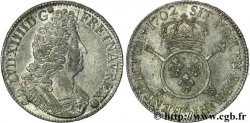 LOUIS XIV THE SUN KING Écu aux insignes 1702 Paris