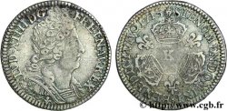 LOUIS XIV THE SUN KING Dixième d écu aux trois couronnes 1713 Bordeaux