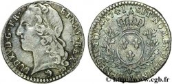LOUIS XV  THE WELL-BELOVED  Dixième d écu aux branches d’olivier, tête ceinte d’un bandeau 1741 Grenoble SS