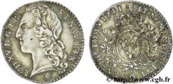 LOUIS XV THE WELL-BELOVED Dixième d écu dit au bandeau 1741 Lyon
