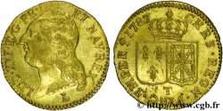 LOUIS XVI Louis d or dit aux écus accolés 1787 Nantes