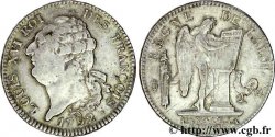 LOUIS XVI Écu dit au génie , type FRANÇOIS 1792 Paris