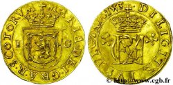 SCTOLAND - FRANCIS II AND MARY STUART 44 schilling 1553 Édimbourg