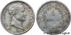 1 franc Napoléon Ier tête laurée, République française 1808 Strasbourg F.204/4