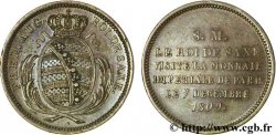 Monnaie de visite, module de 2 francs pour Frédéric-Auguste de Saxe 1809 Paris VG.cf. 2277 