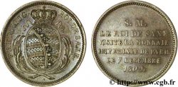 Monnaie de visite, module de 2 francs pour Frédéric-Auguste de Saxe 1809 Paris VG.cf. 2277