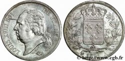 5 francs Louis XVIII, tête nue 1821 Paris F.309/60