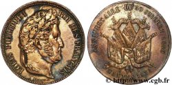 Module de 5 francs en cuivre, Nantes 1832 Paris F.324/1 var. TTB