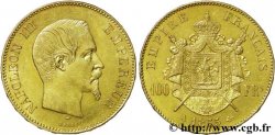 100 francs or Napoléon III, tête nue 1855 Paris F.550/1