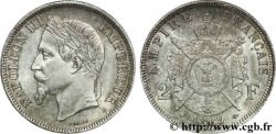 2 francs Napoléon III, tête laurée 1869 Strasbourg F.263/10