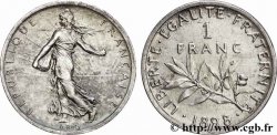 Piéfort 1 franc Semeuse, flan mat, vieil argent 1898 Paris F.217/2P