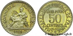 Essai de 50 centimes, Chambres de Commerce 1921 Paris F.191/2