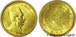 ÉGYPTE - ROYAUME D ÉGYPTE - FOUAD Ier 100 piastres, or jaune 1922