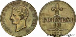 ITALIE - ROYAUME DES DEUX-SICILES - FRANÇOIS II 10 tornesi 1859 Rome