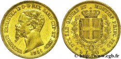ITALIE - ROYAUME D ITALIE - VICTOR-EMMANUEL II 20 lires or 1856 Gênes