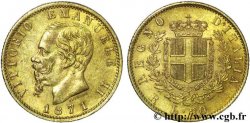 ITALIEN - ITALIEN KÖNIGREICH - VIKTOR EMANUEL II. 20 lires or 1871 Rome