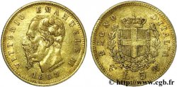 ITALIA - REGNO D ITALIA - VITTORIO EMANUELE II 5 lires or 1863 Turin