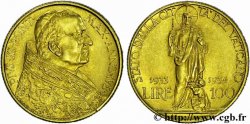 VATICAN - PIE XI (Achille Ratti) 100 lires 1933-1934 Rome