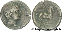 HISPANIA - IBERICO - KESE (Province de Tarragona) Unité de bronze au cavalier ou as