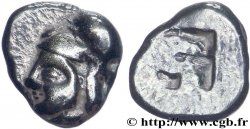 MASSALIA - MARSEILLE Litra du type du trésor d Auriol à la tête d Athéna coiffé du casque corinthien