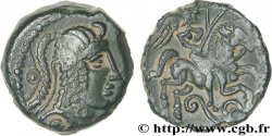 GALLIA - CARNUTES (Región de la Beauce) Bronze PIXTILOS classe VII au cavalier