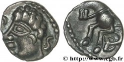 GALLIA BELGICA - LEUCI (Regione di Toul) Denier SOLIMA/COLIMA au gros œil