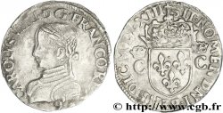 CHARLES IX Demi-teston, 2e type 1563 (MDLXIII) Rennes