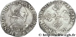 HENRI III Franc au col plat 1583 Bordeaux