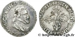 HENRI IV LE GRAND Demi-franc, type de Lyon 1601 Lyon