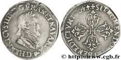 HENRI IV LE GRAND Demi-franc, type de Lyon 1604 Lyon