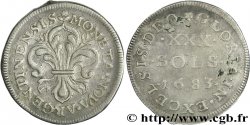 LOUIS XIV LE GRAND OU LE ROI SOLEIL XXX sols 1683 Strasbourg
