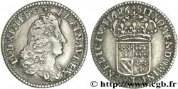 LOUIS XIV THE SUN KING Seizième d écu de Flandre, grand buste 1686 Lille