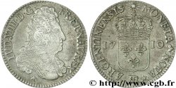 LOUIS XIV THE SUN KING Quarante-quatre sols de Strasbourg 1710 Strasbourg