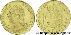 LOUIS XVI Louis d or aux écus accolés 1786 Lille