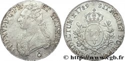 LOUIS XVI Écu dit “aux branches d olivier” 1789 Metz