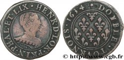PINCIPAUTY OF PHALSBOURG AND LIXHEIM - HENRIETTE OF LORRAINE Double tournois