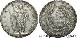 5 francs 1801 Turin VG.843  TTB