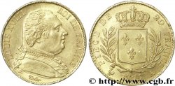 20 francs or Louis XVIII, buste habillé 1815 Paris F.517/10