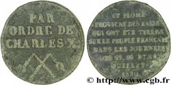 LOUIS-PHILIPPE - LES TROIS GLORIEUSES Médaille politique commémorant les journées de juillet 1830