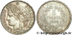 5 francs Cérès, avec légende 1870 Paris F.333/1