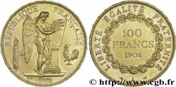 100 francs génie, tranche inscrite en relief Dieu protège la France 1906 Paris F.552/19