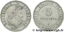 Essai de 5 centimes Merley, 16 pans 1887 Paris VG.4057