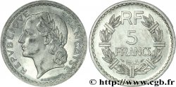 Essai de 5 francs Lavrillier, en aluminium 1945 Paris F.339/1