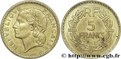 5 francs Lavrillier en bronze-aluminium 1947 Paris F.337/9